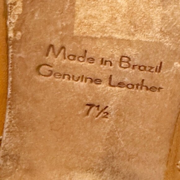 Madewell Genuine Leather Billie Ankle Boots Boho Preppy Fall Winter Booties 7.5 - Picture 6 of 9